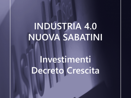 INDUSTRIA 4.0 - Nuova Sabatini