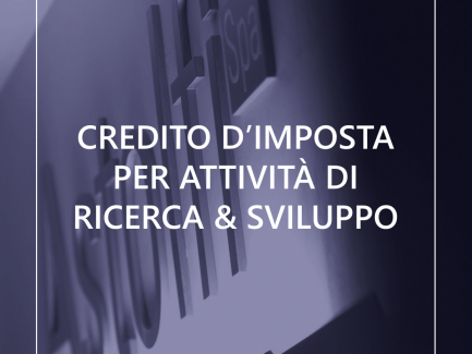 CREDITO DI IMPOSTA per attività di Ricerca e Sviluppo