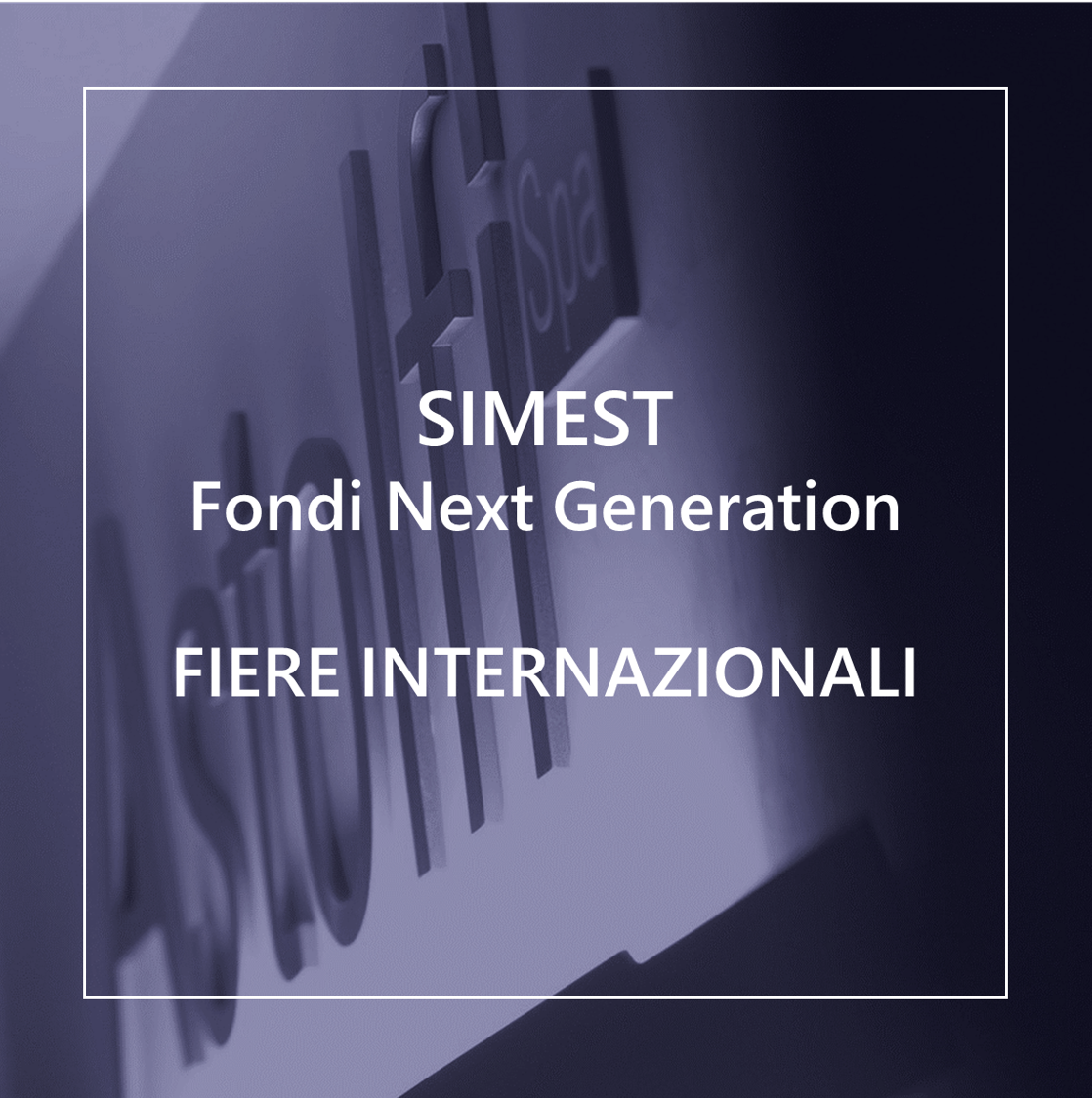 SIMEST Fondi Next Generation - FIERE INTERNAZIONALI