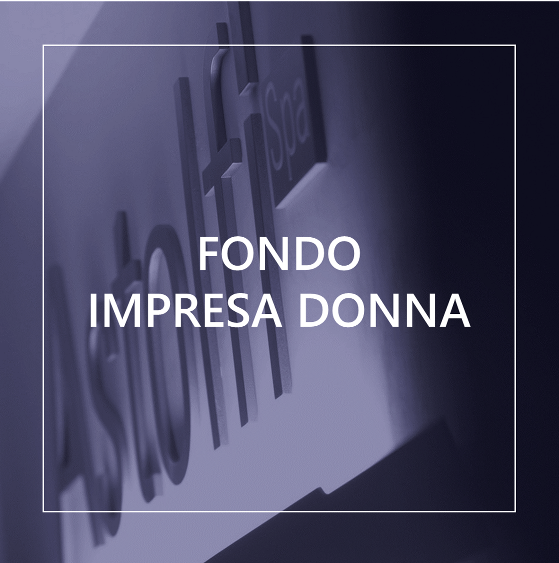 FONDO IMPRESA DONNA