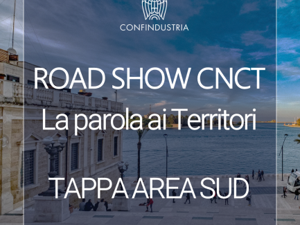 Tappa Area Sud del ROAD SHOW CNCT: La parola ai territori