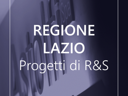 REGIONE LAZIO -  PROGETTI DI R&S