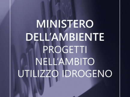 MINISTERO DELL'AMBIENTE - PROGETTI NELL'AMBITO "UTILIZZO DELL'IDROGENO"