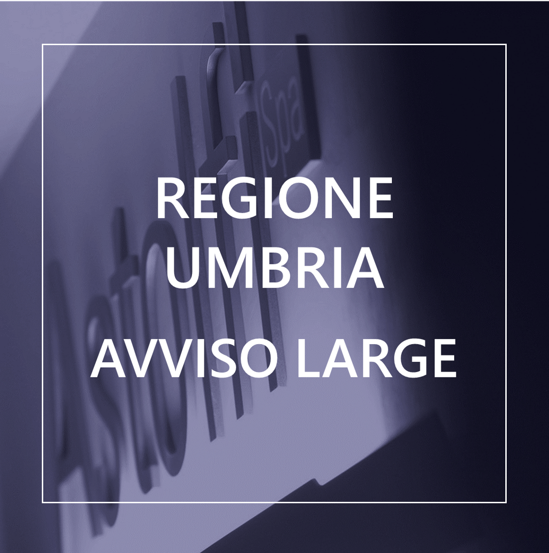Regione Umbria - Investimenti - LARGE