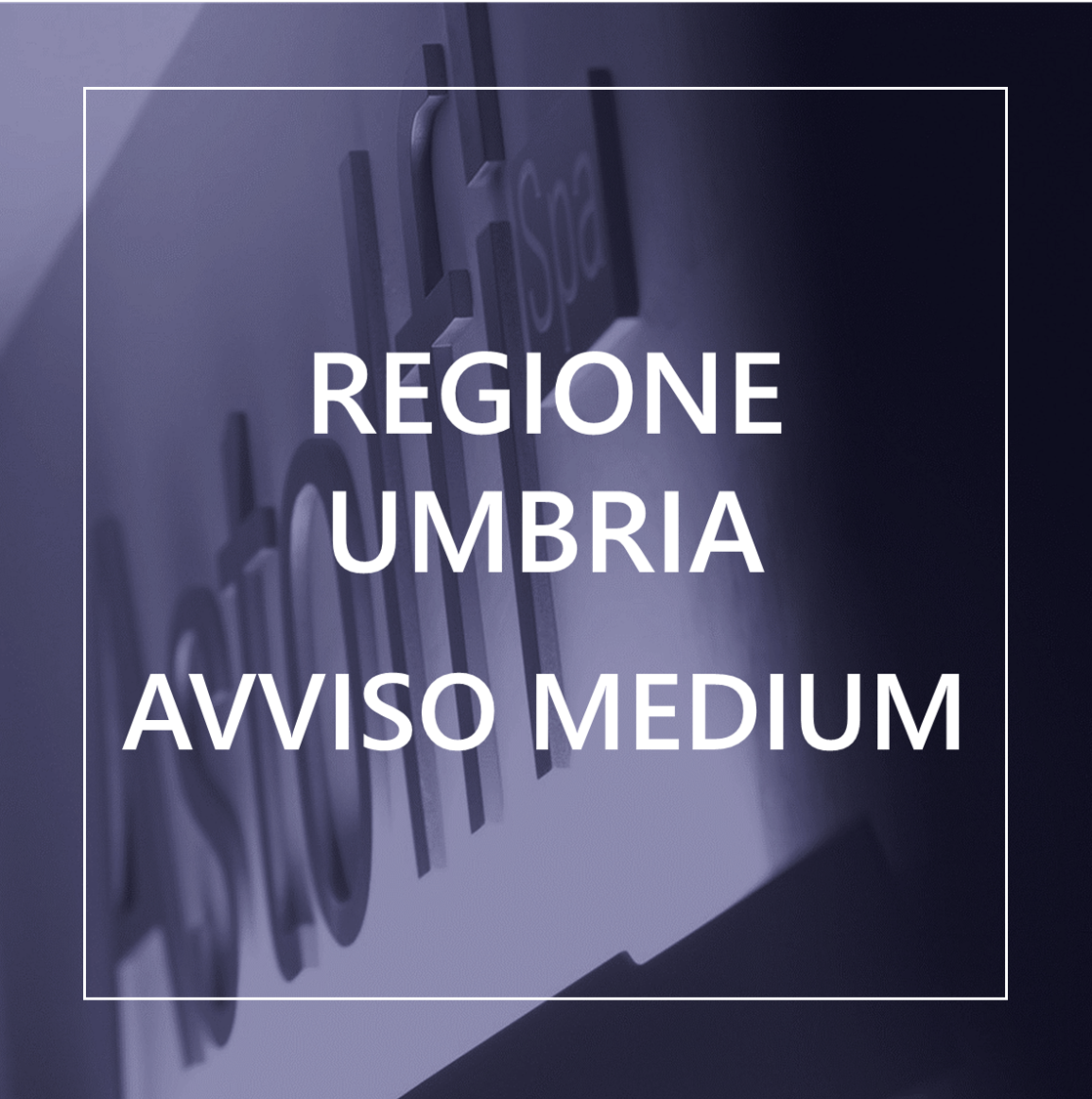 Regione Umbria - Investimenti - MEDIUM